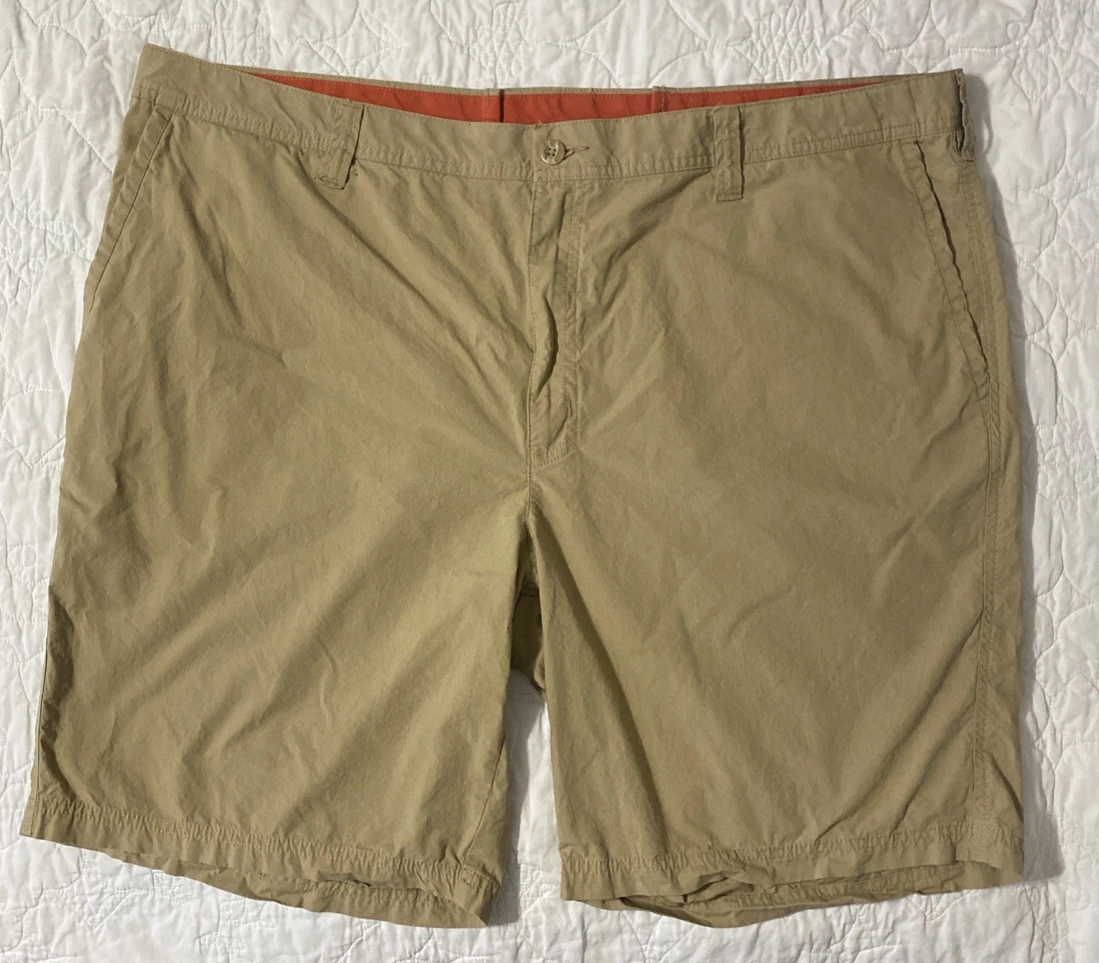 Men's Columbia Washed Out Cotton Chino Shorts, 48Wx10