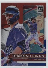 2022 Donruss Optic Diamond Kings Red White & Blue Prizm 150/199 Kris Bryant 14xt