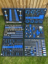 TOOLS SET IN FOAM TRAY  (6 TRAYS)  Set of Tools for Tool Chests Inserts