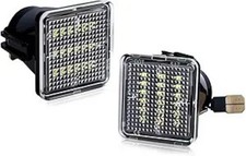LED License Plate Lights Assembly Compatible with 2 Size: Toyota Tacoma/Tundra