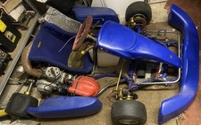 Gold Kart Chassis With Pavesi 125cc Shifter kart , Manual Sequential Gearbox
