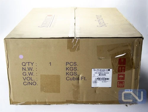 *New* SUPERMICRO CSE-846BE1C-R1K23B 4U 24-Bay SAS3 Rackmount Server Chassis