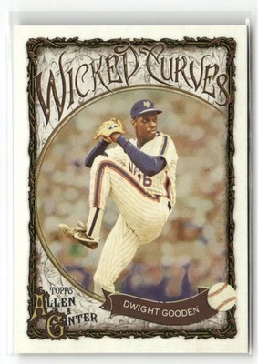 2025 Topps Allen & Ginter Wicked Curves #WC-1 DWIGHT GOODEN METS