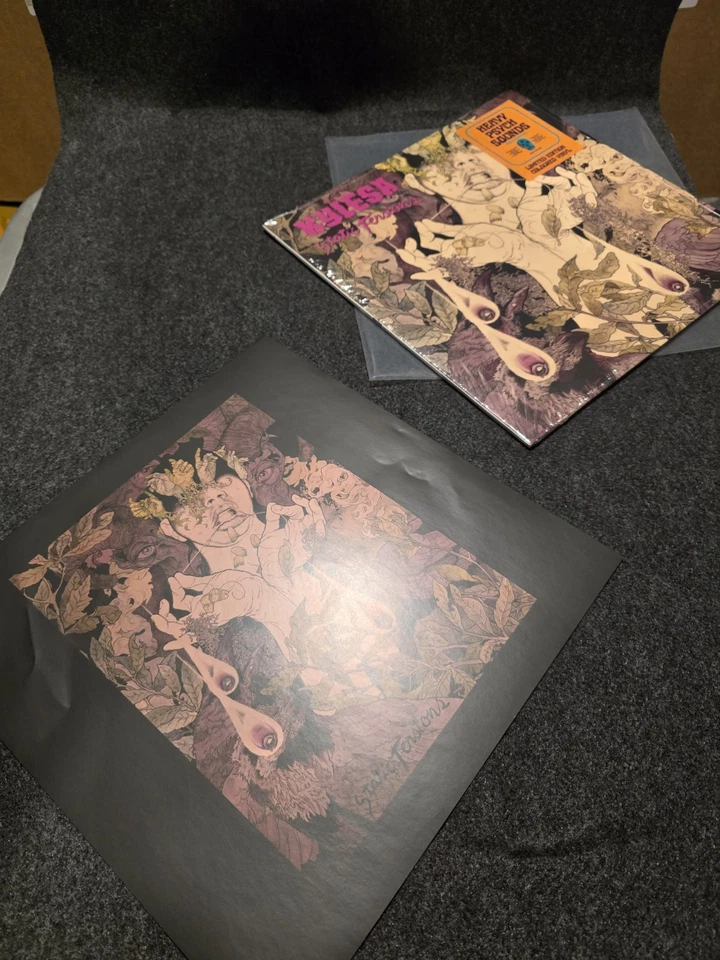 Kylesa - Static Tensions LP COLORED VINYL SEALED NEW LIMITED STONER METAL RECORD - Imagem 2 de 2