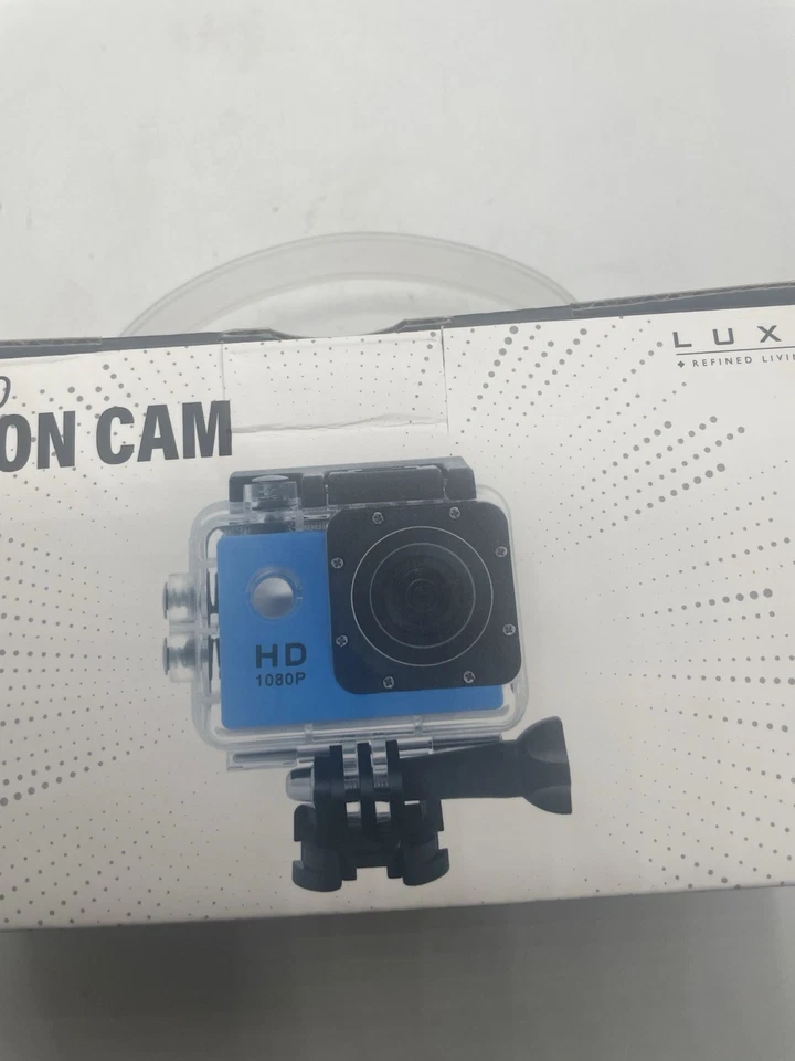 Multi-Purpose 1080P Full HD Waterproof Action Sport Camera With Accessories New - Image 4 of 4