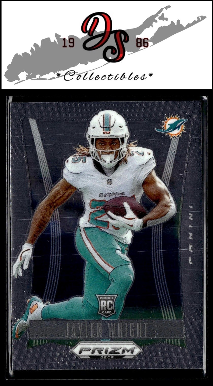 2024 Panini Prizm Deca #201 Jaylen Wright Miami Dolphins RC