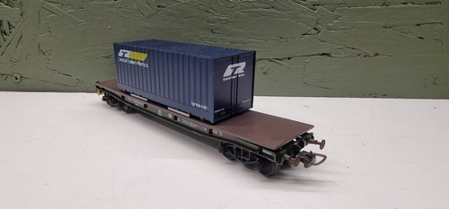 Klein Modellbahn USA 3509204 Central Trailer Rentco Container Wagon Spur HO | Zustand: Used