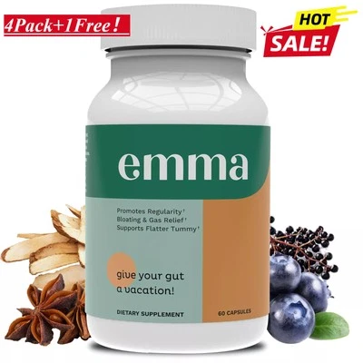 Emma - with Berberine, Resveratrol, Quercetin, Garlic, Colon Cleanse and Detox