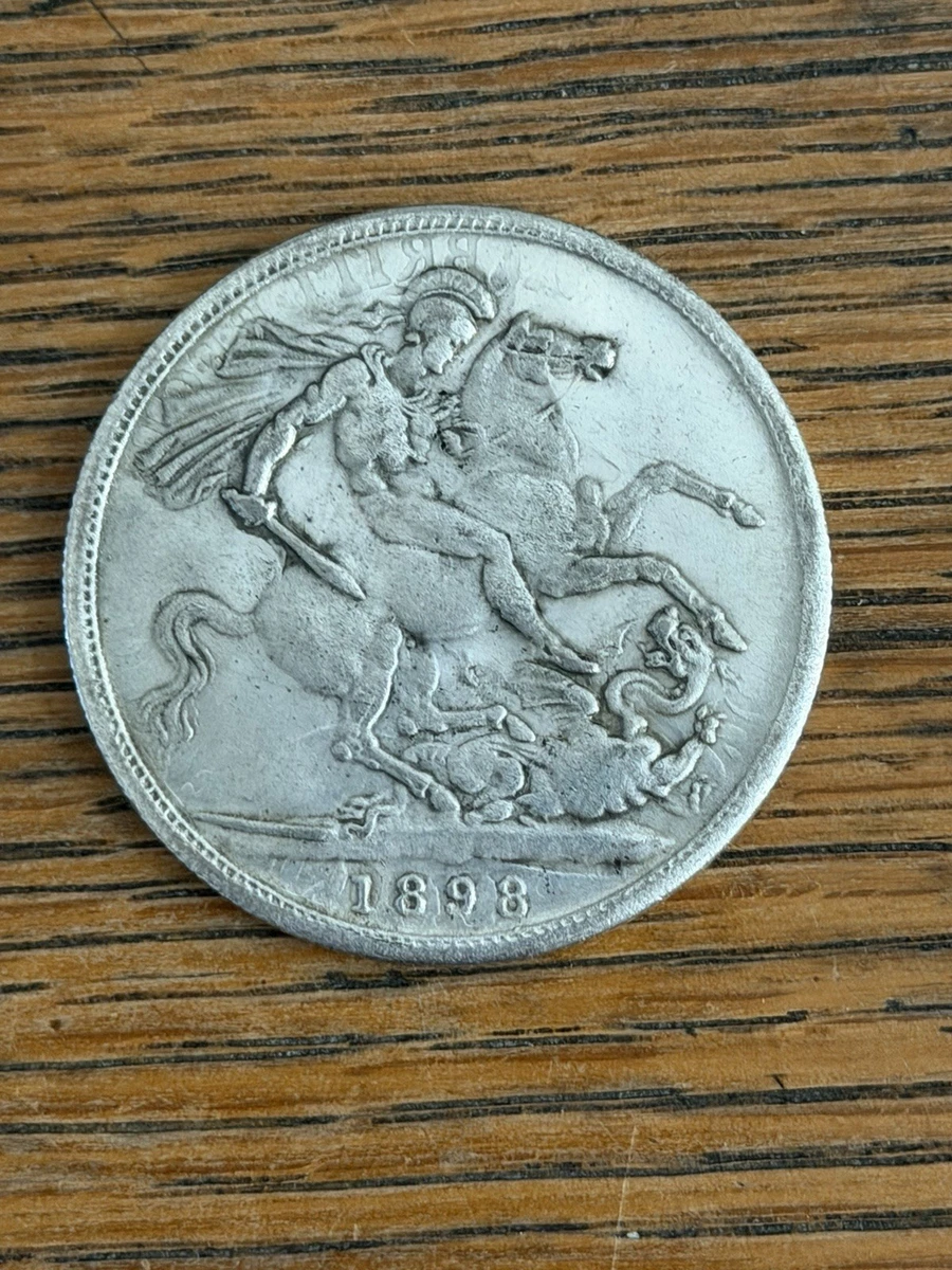 银色1898 年英国硬币| eBay