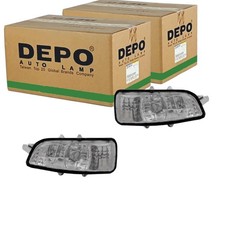 2X DEPO BLINKER SATZ WEIß AUßENSPIEGEL passend für VOLVO C30 C70 S40 S60 S80 V40