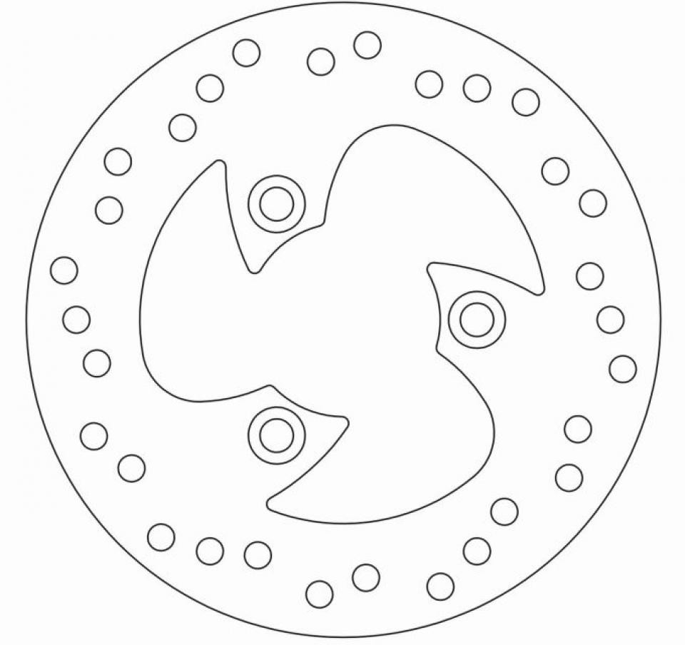 Disque de frein Ferodo haute résistance pour étrier Brembo de Peugeot Speedfight 50 - 2