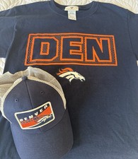 Denver Broncos Youth Long Sleeve And Trucker Hat Fanatics 47 Brands