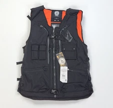 Volcom Iguchi Slack Vest Mens Size Large Black