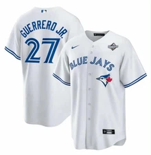 Vlad Guerrero Jr Blue Jays World Series jersey Sm-3XL