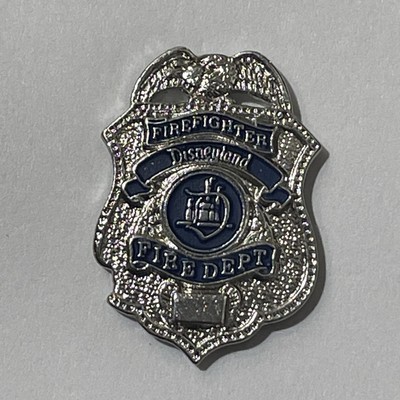 Disneyland Resort Cast Member FIRE DEPT Firefighter 2000 Disney Lapel Pin