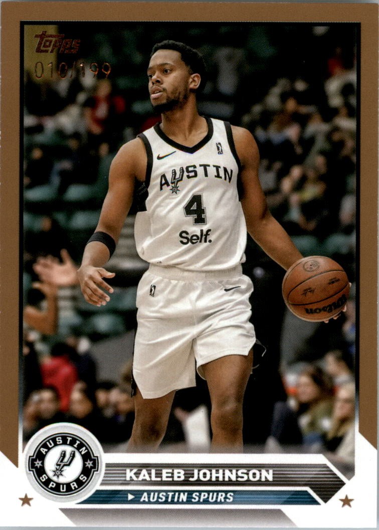 2023-24 Topps G League Bronze #2 Kaleb Johnson /199 - BSK