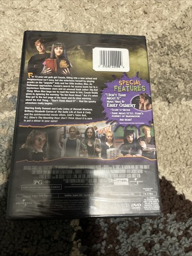 R.L. Stine's Haunting Hour Don't Think About It DVD New Sealed Supernatural - Picture 2 of 2