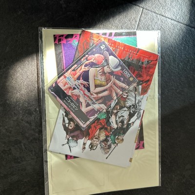 Saikyo Jump Jan 2026 Issue Appendix Only Hero Academia One Piece Cards Unopened