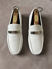 Gianni Versace Original Leather Loafers EUR 39(insole 25cm)Italy