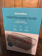 Homedics Revive Tired Feet Vibration Foot Massager With Heat New