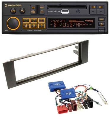 Pioneer DAB CAN-Bus USB Bluetooth Autoradio für Audi A3 8P 8PA 03-06 Aktivsystem