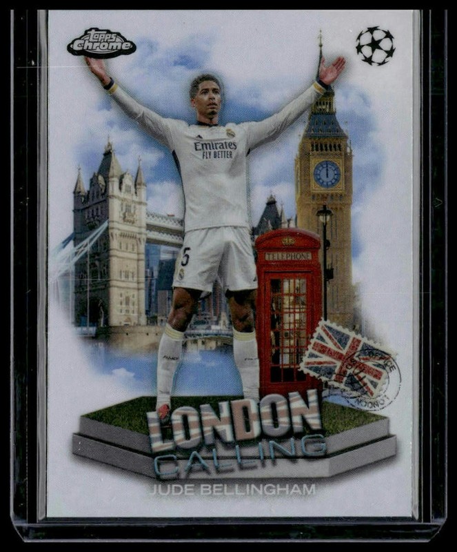 JUDE BELLINGHAM 2023-24 Topps Chrome UEFA London Calling #LC-4