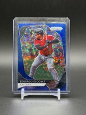 2020 Panini Prizm Tier II Quick Pitch Blue Donut Circle /199 Eduardo Escobar 0c2