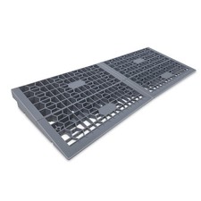 Wheelchair Ramp 2 Inch Rise Detachable Portable Modular Threshold Doorway 3000 L