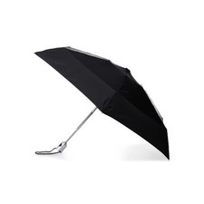 Totes Recycled Canopy One-Touch Auto Open Ultra Compact Mini Rain Umbrella