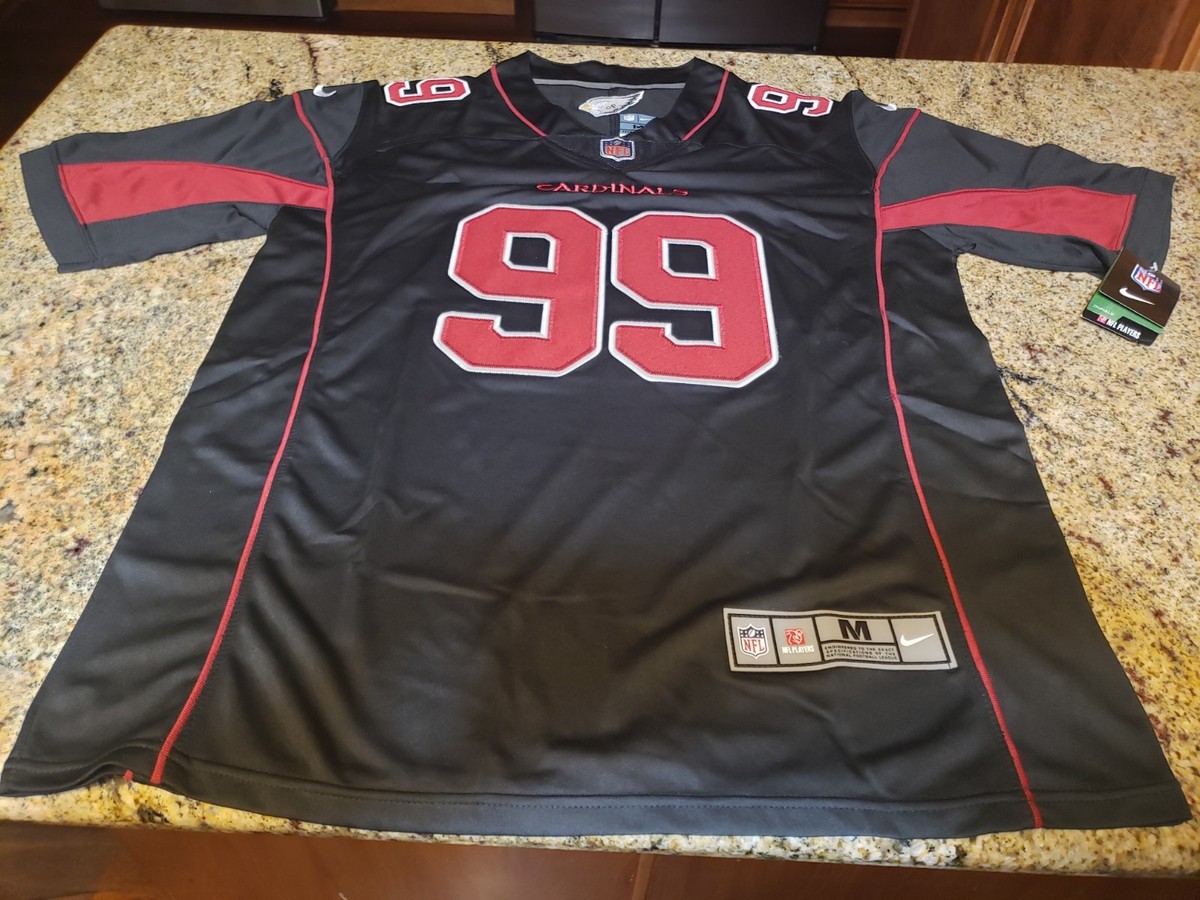 NFL JJ Watt Arizona Cardinals Nike #99 Black Jersey - Size M - New