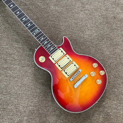#ad 1997 Ace Frehley Signature Les Paul Custom Electric Guitar Cherry Sunburst $255.55