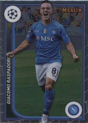 Raphinha 2023-24 Topps Merlin Chrome UEFA Atomic Refractor /250