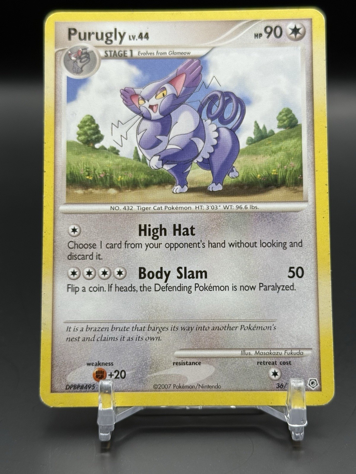 Purugly 36/130 Diamond and Pearl Regular