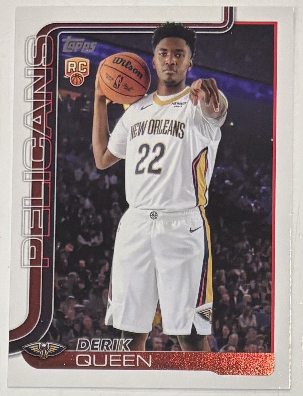 2025-26 Topps - Derik Queen #213 (RC)