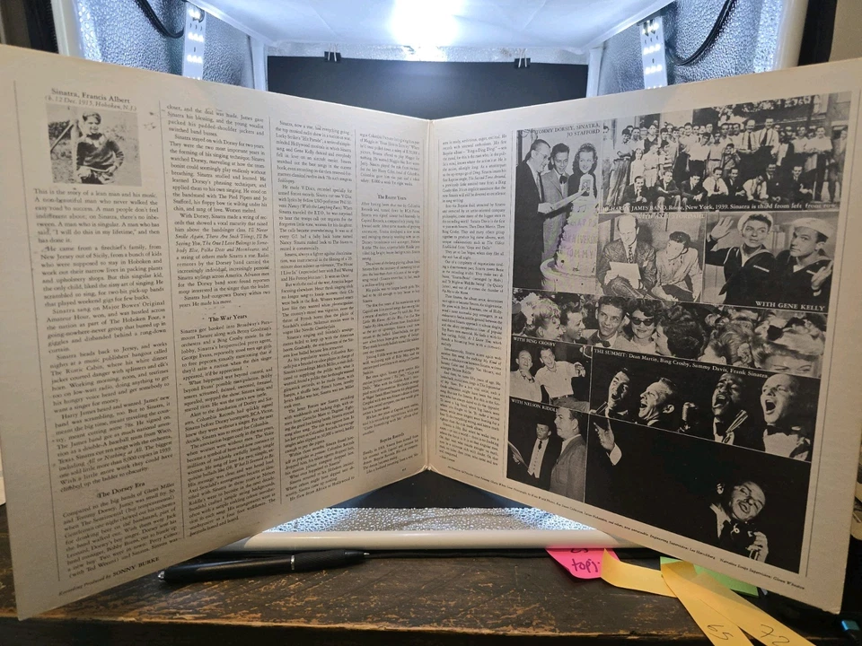 Frank Sinatra A Man and His Music 2LP 1965 Reprise Stereo VG - Image 3 of 4