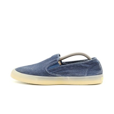 Sperry Damen Top-Sider Slip-On sneaker blau canvas low-top rutschfest EU 40,5