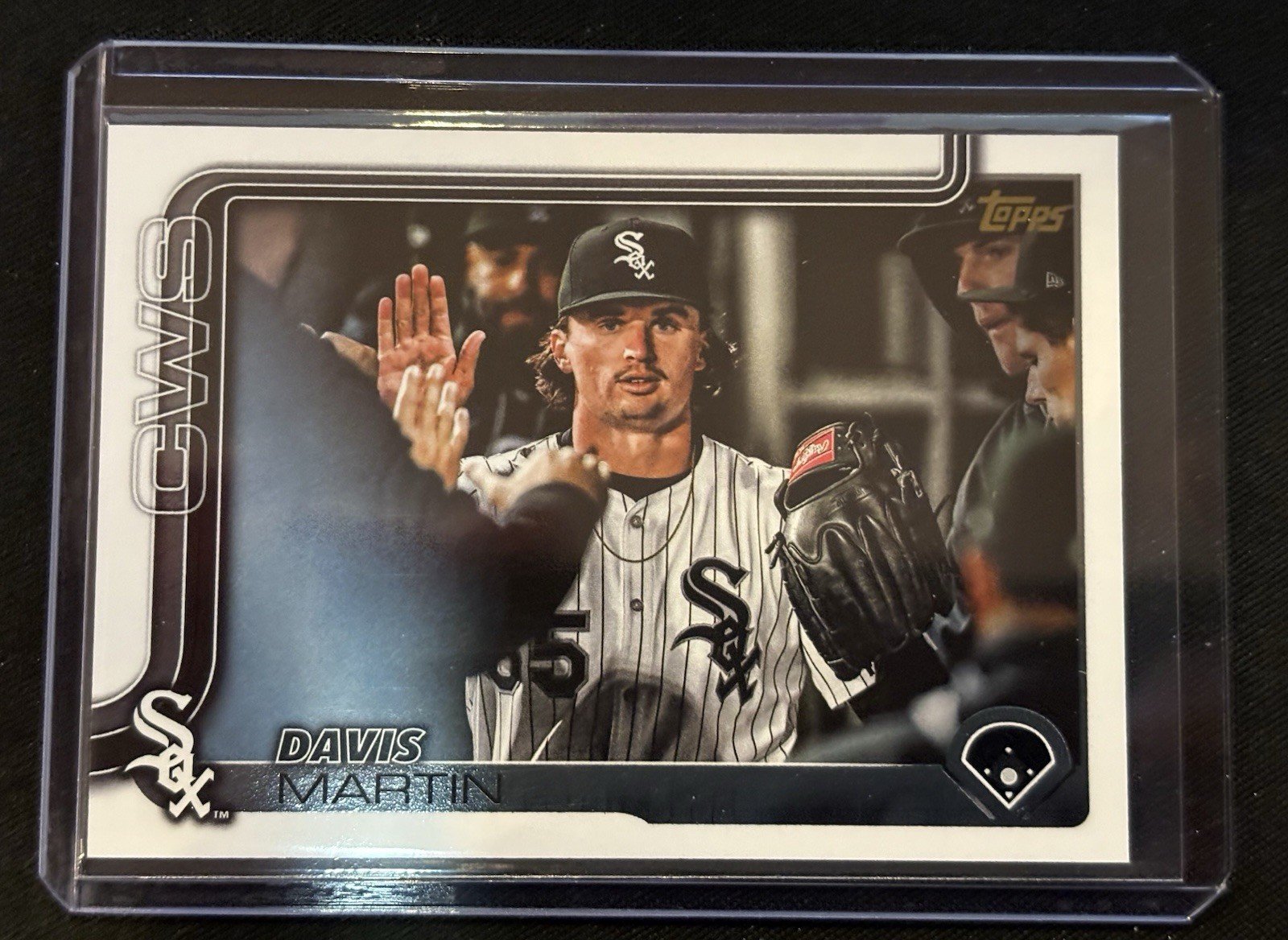 🔥Davis Martin 2025 Topps Update #US294 “Golden Mirror” SSP White Sox