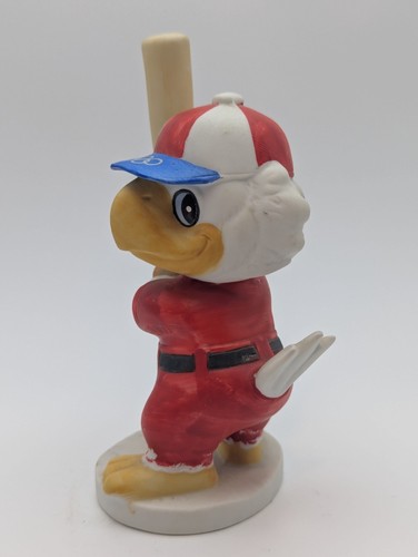1984 Sam The Olympic Eagle BASEBALL 5" Ceramic Papel Figure Los Angeles Olympics - Picture 2 of 5