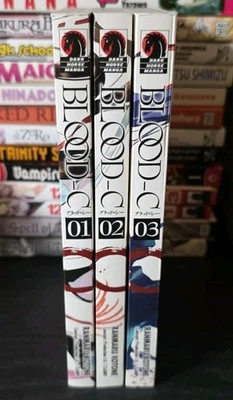 Manga Blood-C Vol 1-3 English Dark Horse - Image 1 of 4