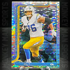 2025 Chrome - Joe Alt - #157 PULSAR REFRACTOR CHARGERS MINT