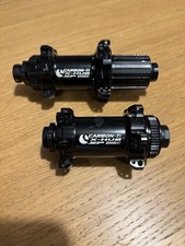 Carbon Ti X Hub SP Disc Road Gravel Straight Pull Thru Axle Hub Set Centre Lock