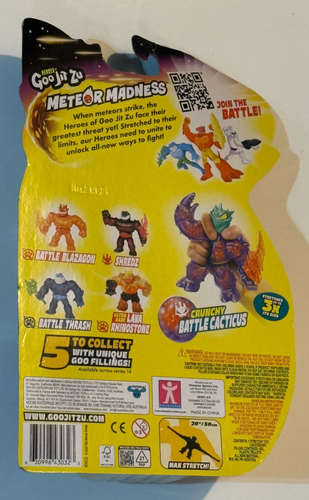 Moose - Heroes Of Goo Jit Zu Meteor Madness - Cacticus - Jeux & Jouets