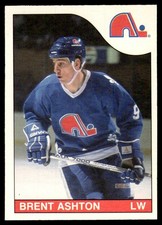 1985-86 O-Pee-Chee Brent Ashton #170 VIEW SCAN