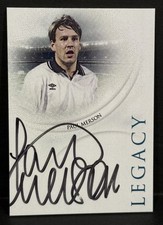 2024 Futera Unique World Football England Legend Paul Merson Legacy Auto 1/4