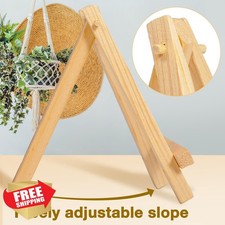 Mimorou Mini Wood Easel Stands 5 Inch 100pc for Art Crafts Photos