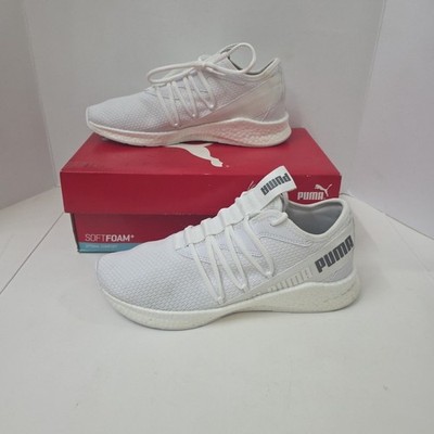 Puma Nrgy Star Grey Low Top Running Sports Fitness Gym Trainers Shoes Size 7.5