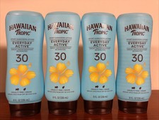 (4) Hawaiian Tropic Sheer Touch SPF 30 Sunscreen, 8 oz 08/2027+ 3.00 per gallon