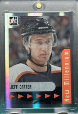 JEFF CARTER RARE HOLO PORTRAIT REFRACTOR SPORTS CARD NHL FLYERS MINT