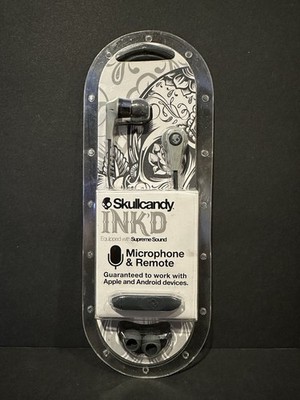 Skullcandy Ink'd S2IKDY-K610 Earphone with In-Line Microphone BRAND NEW SEALED!
