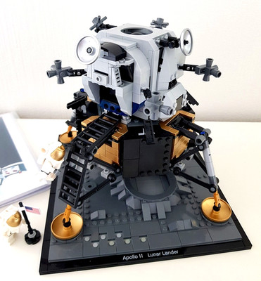 LEGO 10266 Expert NASA Apollo 11 Mondlandefähre über 1000 Teile + Bauanleitung!